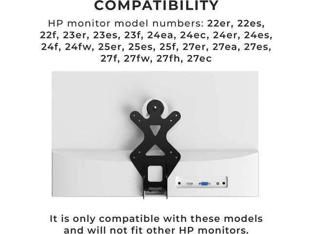 HumanCentric VESA Mount Adapter for HP Monitors 22er, 22es, 22f, 23er, 23es, 23f, 24ea, 24ec, 24er, 24es, 24f, 24fw, 25er, 25es, 25f, 27er, 27ea,...