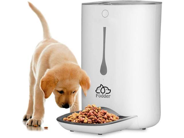 7L Smart Automatic Pet Feeder - Electronic Digital Dry Food Storage Meal Dispenser w/ Built-in Microphone, Voice Recorder, Optional Battery, Timer. photo
