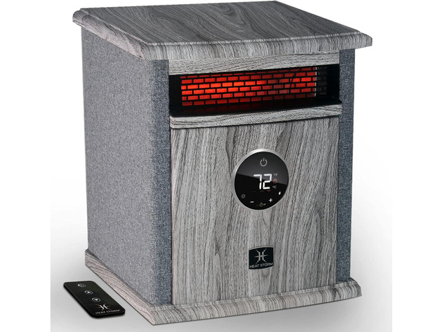 Heat Storm HS-1500-ILODG Cabinet Heater, 15' H x 13.5' W x 11' D, Gray