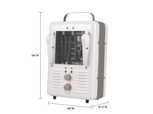 TPI Corporation 188TASA Fan Forced Portable Heater Milk House Style Fan, 1500/1300W, 120V, Durable Winter Care Accessory. Genuine Heating...