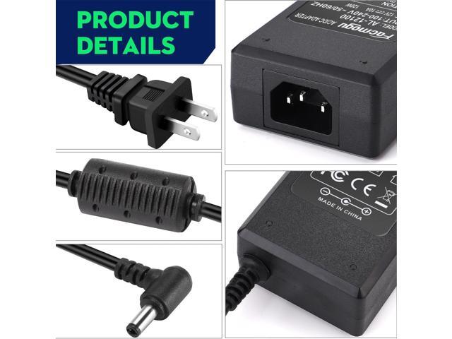 Facmogu 12V 10A Power Supply AC to DC Adapter, AC to DC Converter 100V-240V to 12V 10A 120W, 12 Volts 10 Amps Power Transformer 5.5x2.5mm &...