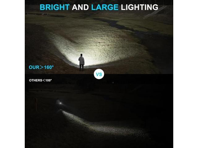 WUBEN C3 Flashlight 1200 High Lumens Rechargeable Flashlights 6 Modes Super Bright IP68 LED Tactical Flashlight for Camping, Home, Emergency,...