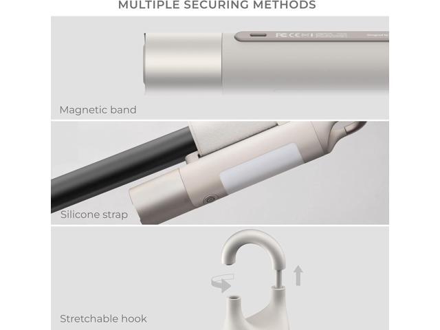 HOTO Flashlight Duo, USB-C Rechargeable, Dual Light Source, Colorful Ambient Light, SOS & Strobe, 1000 Lumens, Multifunctional Hanger, Magnetic...
