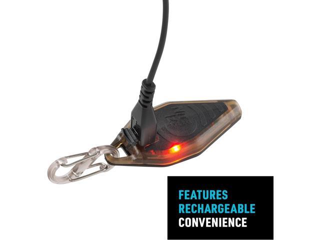 Nite Ize Radiant Rechargeable Microlight - Rechargeable Keychain Flashlight with LED Light - Microlight for Travel, Camping, Car Key Keychain &...