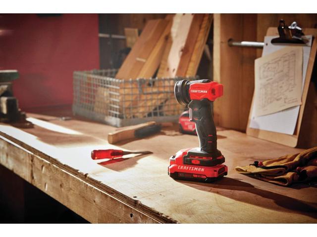 CRAFTSMAN V20 LED Work Light, Cordless Handheld, 140 Lumens, Bare Tool Only (CMCL020B)