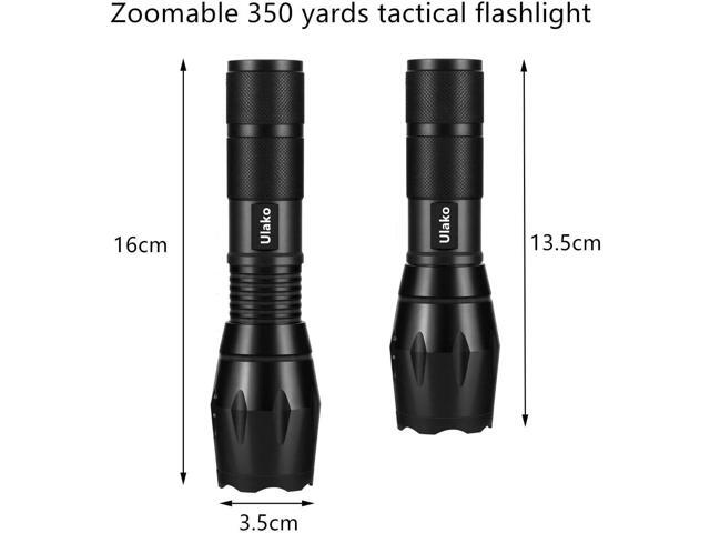 Green Light 350 Yards Spotlight Flood Light Zoomable Flashlight Torch for Hunting Hog Pig Coyote Varmint
