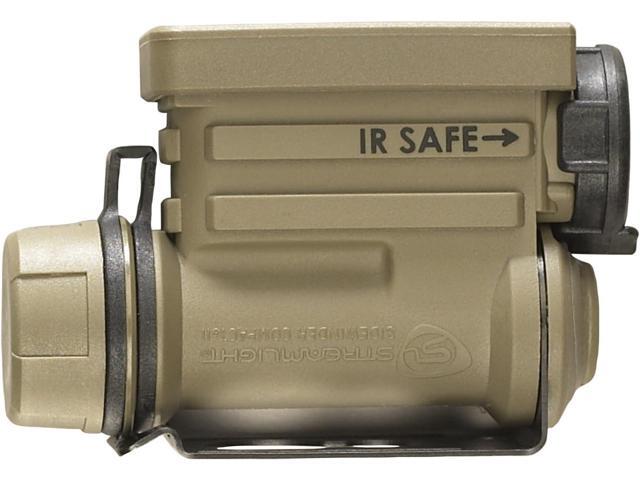 Streamlight 14516 Sidewinder 55-Lumens Compact II Military Flashlight Without Helmet Mount, Box, Coyote