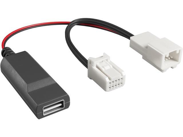 Dongar Dashcam Power Adapter (10-pin Type D) for Mopar Vehicles. Compatible with RAM, Charger, Challenger, Grand Cherokee, & More. Connects to...