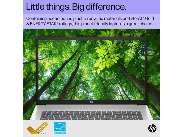 HP 17.3' Touchscreen Business Laptop, 17 inch HD+ Anti-Glare Display, AMD Ryzen 5 7530U, 64GB RAM, 2TB SSD, Wi-Fi 6, Bluetooth, Windows 11 Pro