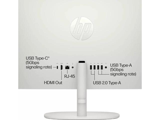 HP All-in-One Desktop Computer PC - 21.5' FHD Display, Intel Celeron J4025, 32GB RAM, 2TB SSD, Wi-Fi 6, Windows 11 Pro, For Home and Business