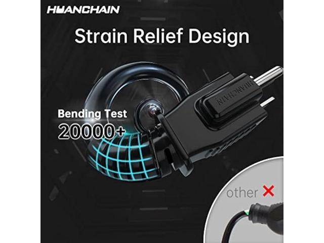 Indoor Outdoor Black Extension Cord 25 ft Waterproof, 16/3 Gauge Flexible Cold-Resistant Appliance Extension Cord Outside, 13A 1625W 16AWG SJTW, 3...