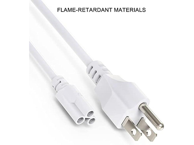 JESLED T8/T5 2FT Integrated LED Tube Light Fixture AC Power Cord Cable with 3-Prong US Plug for Garage, Workshop, Warehouse Commercial Lighting...