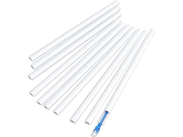 142'' Cord Hider for 1 Cord, Delamu Cord Cover Wall, Mini Size Cable Hider, PVC Wire Hider Covers for Cords, Paintable Cable Cover Raceway, Wall...