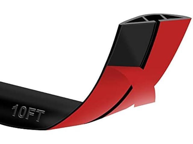 10Ft Floor Cord Cover Silicone Cable Protector Easy to Install Wire Organizer and Hider Ideal Extension Cord Cover for Home, Office, Garage...