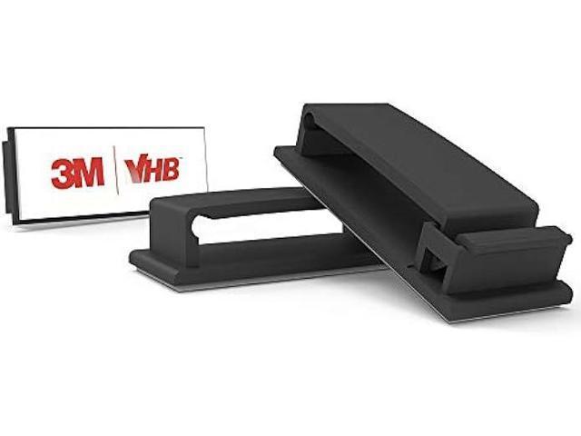 Cable Clips with Strong Self-Adhesive, XIAOXI Multipurpose Wire Clamps for Cable Management and Cable Runs, TV PC Wire Holder Sticky Tidy - (20pcs)