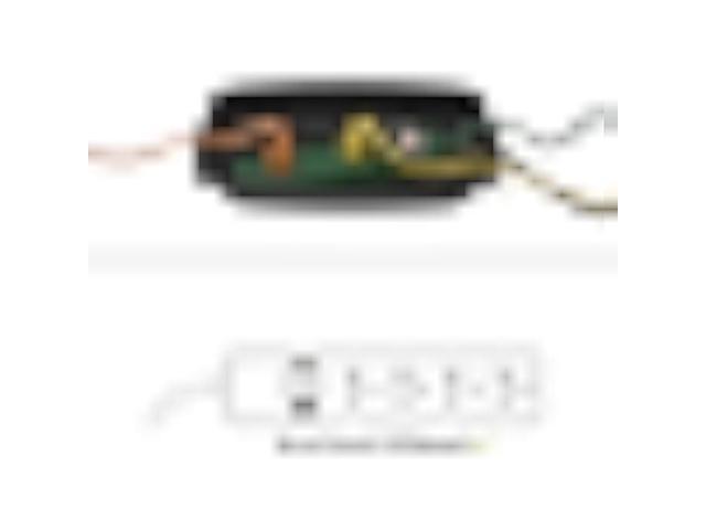 D-Line Outdoor Weatherproof Electrical Cable Box, IP54 Rated for Safe Outdoor Use, Power Strip Enclosure, Plug Protector, Garden Extension Cord...