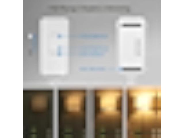 DEWENWILS Plug in Dimmer Switch for Dimmable LED/CFL Lights and Incandescent Bulbs, Full Range Slide Control, Programmable to Adjust Dimming Range,...
