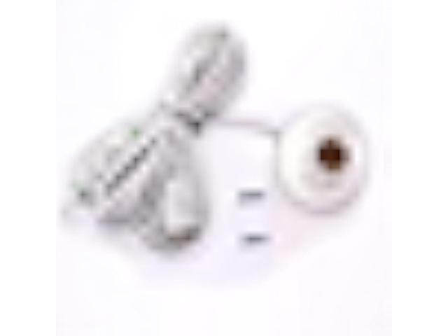 1pcs White Hanging Light Cord E27 Light Bulb Socket to 2-Prong with On/Off Switch (About 80mm Base & 9.2ft Wire)