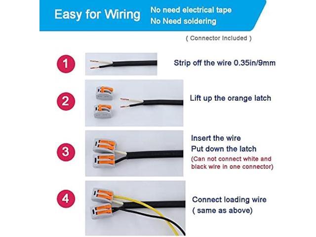 12FT Replacement Power Cord 18 Gauge Round Cable Polarized 2 Prong Plug Pigtail 18 AWG 120V AC Power Supply Cord SJT 2/C Wire Stripped Off 10A...