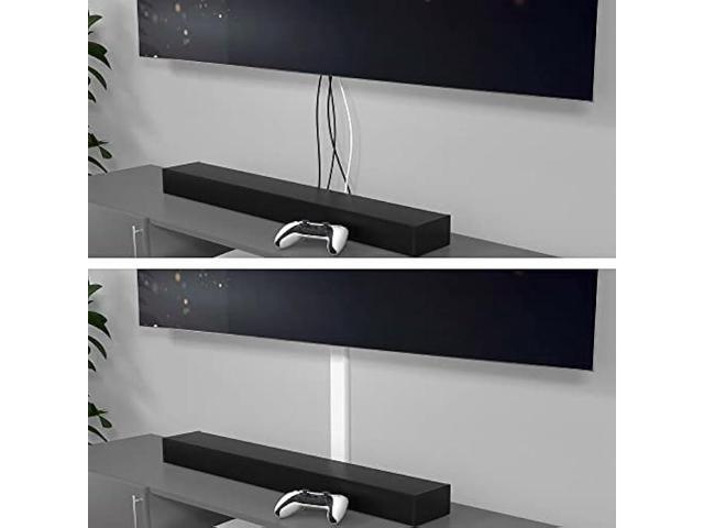 D-Line TV Wall Mount Cord Hider, Hide Mounted TV Cables, Wire Covers, Self Adhesive Cover for Cords, Paintable, Low Profile, Seamless Cable Raceway...