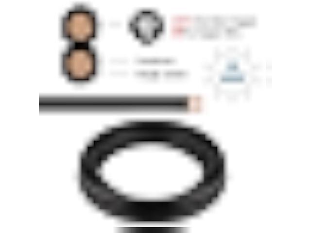 EP 16/2 Low Voltage Landscape Lighting Wire, Outdoor Direct Burial Cable, 100 Feet