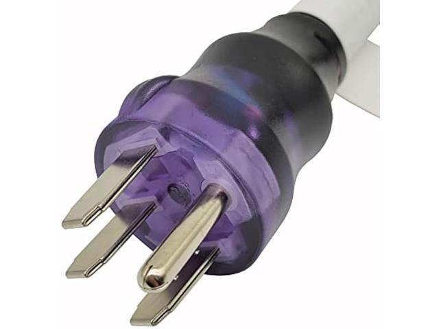 Parkworld RV/EV 50A Extension Cord, NEMA 14-50 Extension Cord, NEMA 14-50P to 14-50R Straight Plug for Generator (1.5FT)
