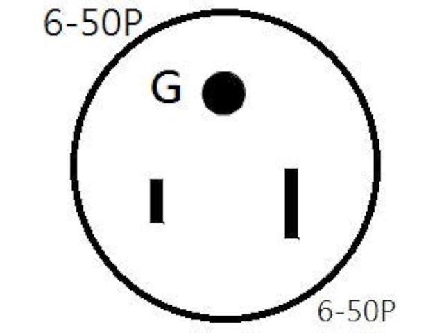 Parkworld 61834 6AWG 6-50 Extension Cord 50 AMP, 250-Volt 6 Gauge Welder Extension Cord 50A 3-Prong 6-50P to 6-50R (15FT)