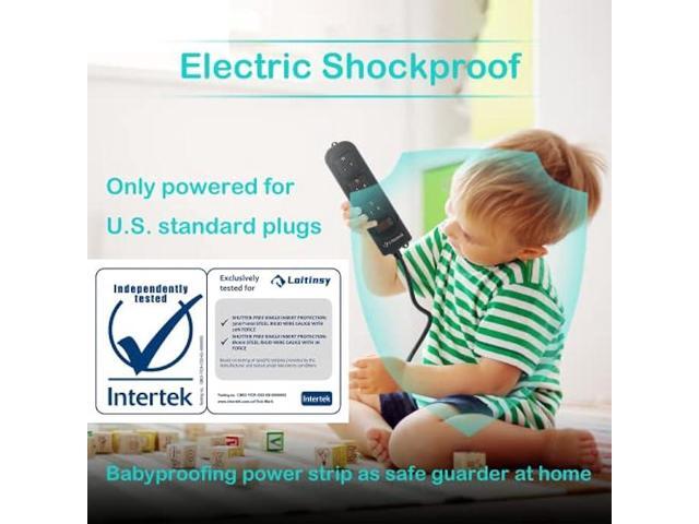 Loitinsy Outdoor Power Strip Weatherproof, Waterproof Flat Plug with 3 Outlets, 6.5 FT Extension Cord, Overload Protection and Shockproof, Suitable...