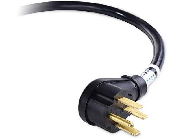 Cable Matters 4 Prong to 4 Wire Range Cord 10 ft, Heavy Duty 6/8 AWG 50 Amp Cord (NEMA 14-50P to 4-Wire)
