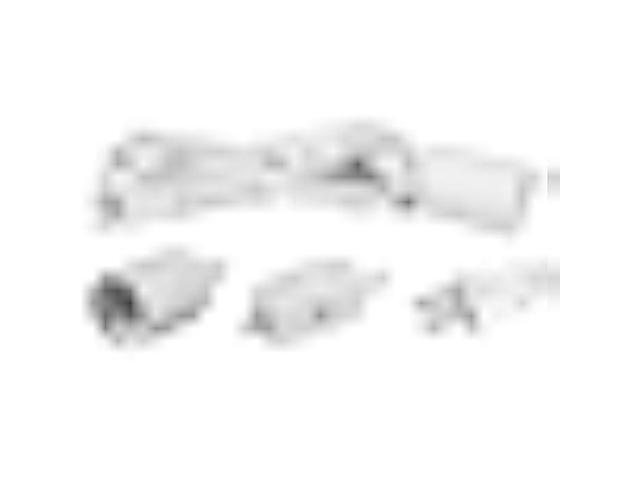 ABI E26 Light Bulb Socket to 2-Prong US AC Power Cord Adapter with On/Off Switch, 12 FT Cable (2 Pack)