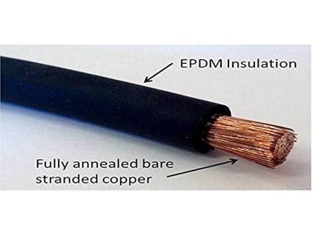 8 Gauge 8 AWG 15 Feet Black + 15 Feet Red Welding Battery Pure Copper Flexible Cable Wire - Car, Inverter, RV, Solar