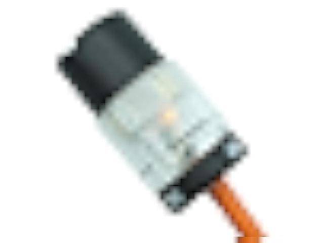 Journeyman-Pro 520CV-LIT Lighted 20 Amp 120-125 Volt, NEMA 5-20R, 2Pole 3Wire, Straight Blade, Female Plug Replacement Cord Connector Outlet,...