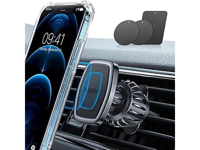 LISEN Magnetic Phone Holder Car Phone Mount Magnetic [Easily Install] Phone Mount for Car [6 Strong Magnets] Cell Phone Holder for Car Case...