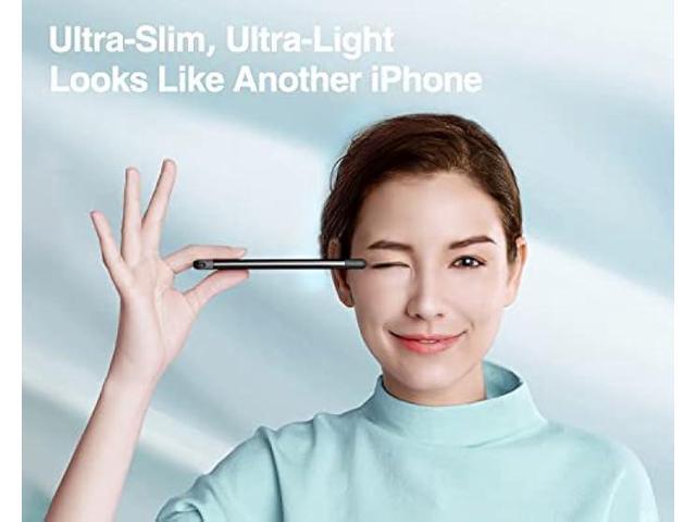 Luxtude 5000mAh Portable Charger iPhone Built in Lightning Cable (MFi Apple Certified), Ultra Slim External Battery Pack, Fast Charge Power Bank...