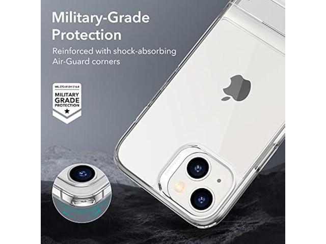ESR Metal Kickstand Case Compatible with iPhone 14 Case and iPhone 13 Case, 3 Stand Modes, Military-Grade Drop Protection, Supports Wireless...