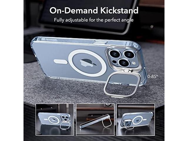 ESR for iPhone 13 Pro Max Case, Compatible with MagSafe, Built-in Camera Ring Stand, Military-Grade Protection, Magnetic Phone Case for iPhone 13...