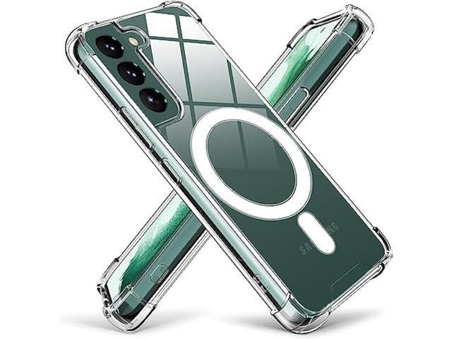 KIOMY Case for Samsung Galaxy S22+ 5G Shockproof Bumper Protective Cover with Airbags Corners Hybrid Design Hard PC Back with Flexible TPU Frame...