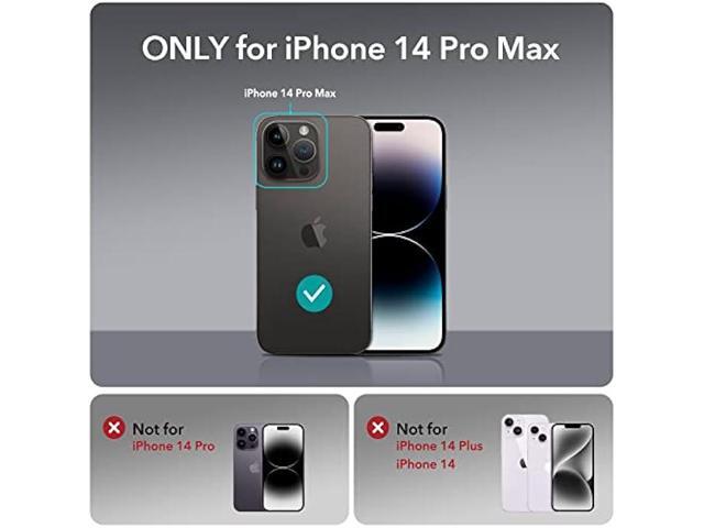 ESR for iPhone 14 Pro Max Case,Full Body Shockproof Case Compatible with MagSafe,Military-Grade Protection, Magnetic Phone Case for iPhone 14 Pro...