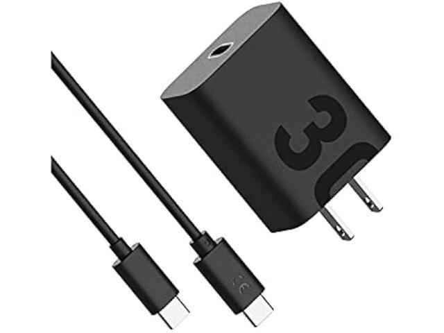 Motorola TurboPower 30 USB-C Charger with 1m USB-C to USB-C Cable for Motorola Edge (2021/2022), Edge 5G UW, Edge+ (2022/2023), Edge Plus 5G UW...