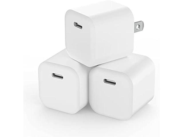 USB C Charger Block, Besgoods Phone Charger Power Adapter C Type Fast Charging Cube Wall Plug Compatible with iPhone 17 16 15 Pro Max 14 13 12 11...