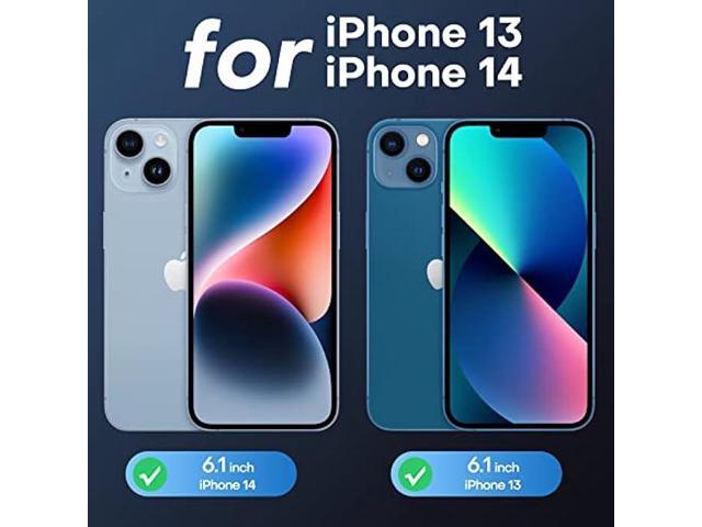 TAURI 5-in-1 Magnetic for iPhone 13 Case for iPhone 14 Case [Designed for Magsafe], with 2X Screen Protectors +2X Camera Lens Protectors,...