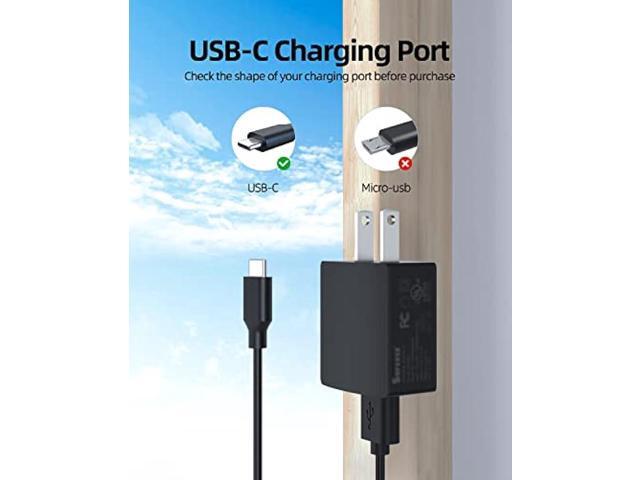 5Ft USB C AC Charger Fit for Samsung Galaxy A03S A02s A01 SM-A025 SM-A037 SM-S134 USB C Phone Fast Charging Adapter Supply Power Cord Cable