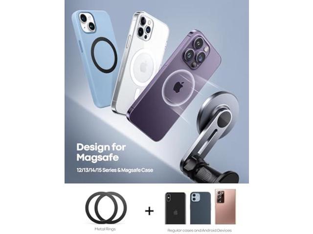 Lamicall for MagSafe Car Mount - Upgraded-2nd Generation [20 Strong Magnets] Magnetic Phone Holder Car - Air Vent Car Phone Holder Mount for iPhone...