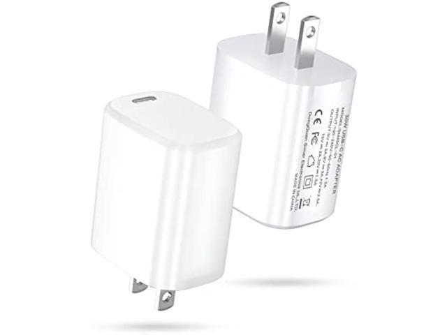 [2 Pack] 30W USB C Super Fast Charger - for iPhone 14/14 Pro/14 Pro Max/13/13 Mini/13 Pro/13 Pro Max/12,Google Pixel 7/6,Samsung Galaxy.