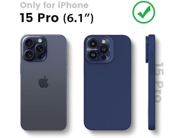 Nillkin iPhone 15 Pro Case Silicone with Stand, Support MagSafe Wireless Charging, [Premium Liquid Silicone],[Soft Microfiber Lining], Magnetic...