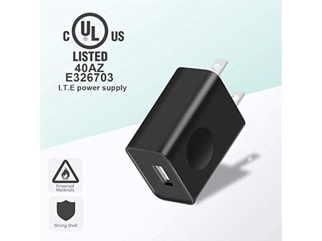 USB Wall Charger, FONKEN 3-Pack 5V 2A Power Adapter Universal Travel Charger USB Plug Cell Phone Charger Block Cube Compatible with iPhone, iPad,...
