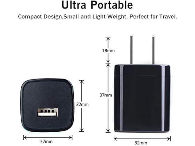 Fast Charger Block, Single Port USB Wall Plug for Phone 13 Charging Cubes 1A Power Adapter Compatible iPhone 12/11 Pro Max/XS/X/8/7/6/SE, Samsung...