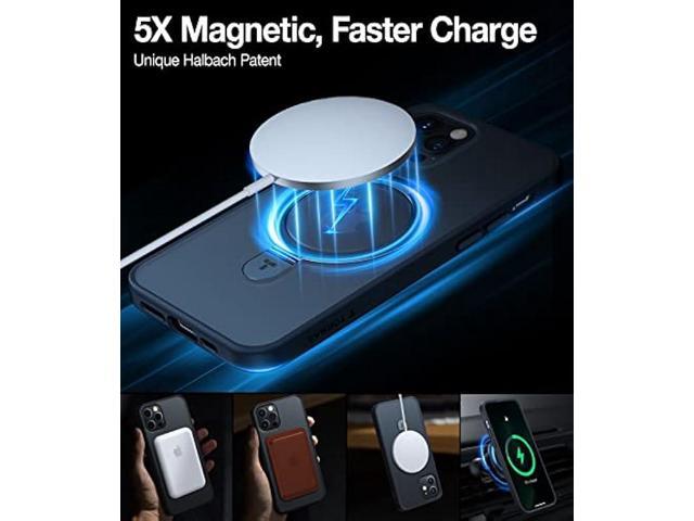 TORRAS Magnetic UPRO Ostand Designed for iPhone 12 Case & iPhone 12 Pro Case, Compatible with Magsafe Ring Stand, Military Grade Drop Protection,...