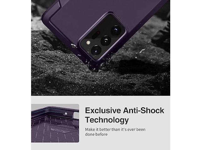 SURITCH for Samsung Galaxy Note 20 Ultra Case (Only) 6.9-inch, [2 Front Frames][Built-in Screen Protector] Full-Body Protective Rugged Heavy Duty...