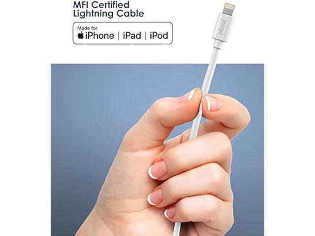 Jaagd 20W Apple MFi Certified iPhone and iPad Charger, USB C and USB Dual Wall Charger Set with Type-C Lightning Cable Compatible with iPhone...